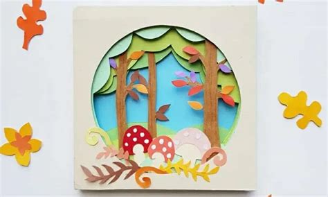 How to Make a 3D Layered Paper Art Scene (+ Free Template)