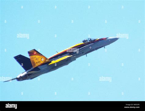 Canadian Air Force CF-18 Hornet at air show (27598538536 Stock Photo ...