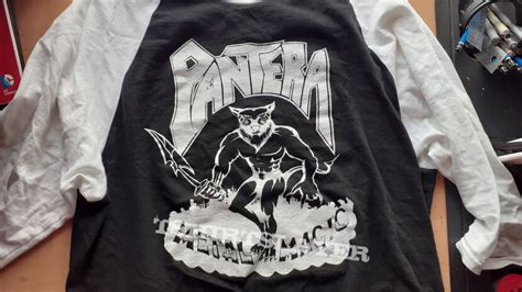 Pantera metal magic baseball T | TShirtSlayer TShirt and BattleJacket ...