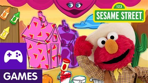 Sesame Street: Elmo the Musical: Cowboy | Game Video - YouTube