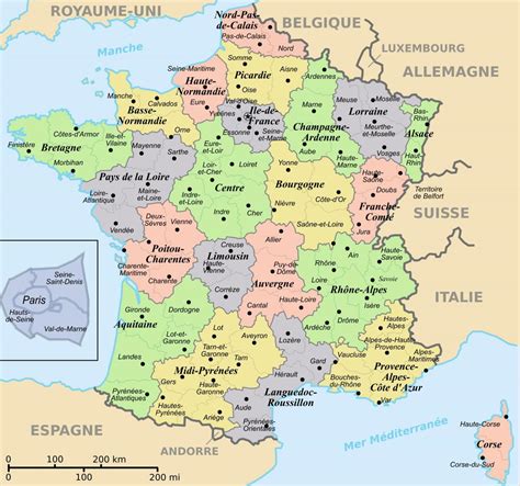 Mapa interactivo de Francia - Cosas que ver en Francia (el mapa de ...