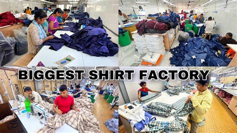 Branded Shirt Factory / Premium Shirt Manufacturer - YouTube