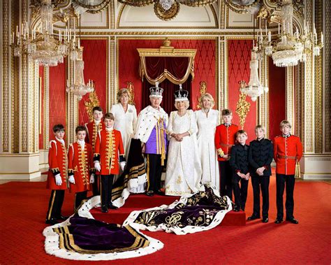 King Charles Poses with Prince William, Prince George Coronation Photo