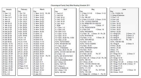 Consider the Lilies: Chronological Bible Reading