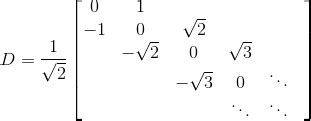 Solved Heisenberg Matrix Mechanics. Let D and X be the | Chegg.com