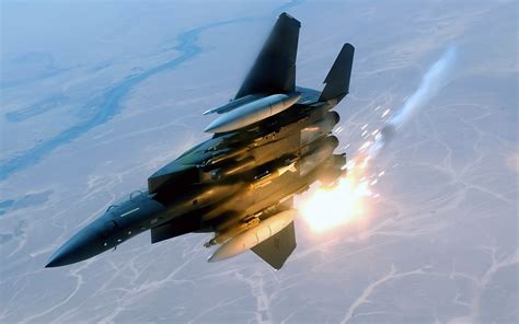 F-15E Strike Eagle Military Aircraft HD Wallpaper