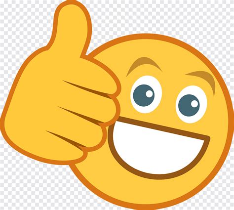 Thumbs up, emoji, smiley, icon, emoticon, png | PNGEgg