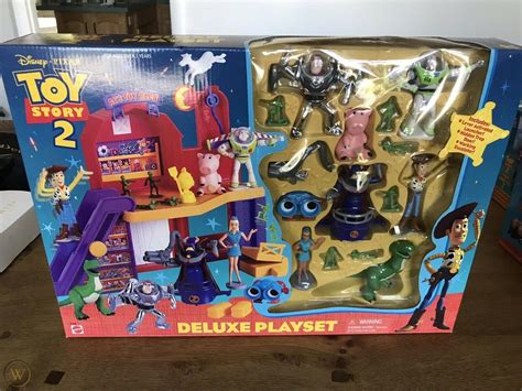 Disney Pixar Toy Story 2 AL's TOY BARN Deluxe Playset NIB New Mattel ...