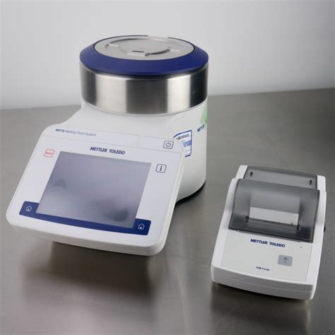 Mettler-Toledo MP70 Melting Point Apparatus with P25 Printer – Hyland ...