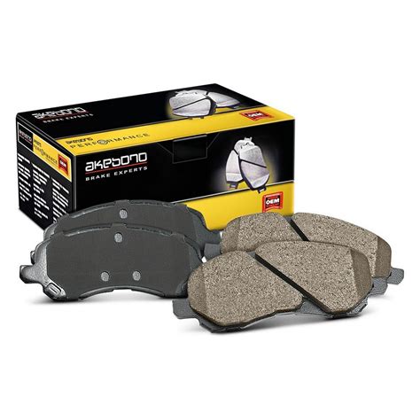 Akebono® ASP1169B - Performance™ Ultra-Premium Ceramic Front Brake Pads