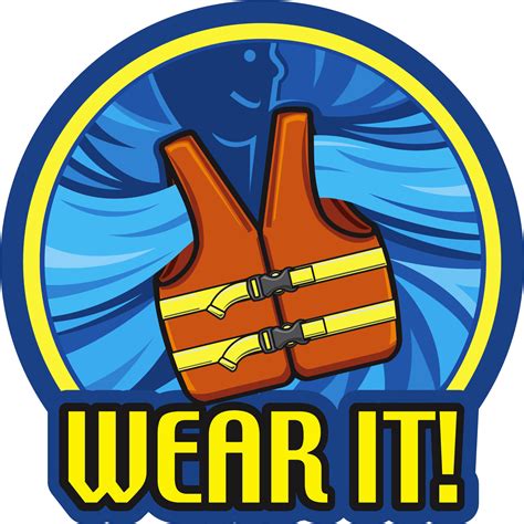 Safe Clipart Safety Committee - Wear A Life Jacket - Png Download ...