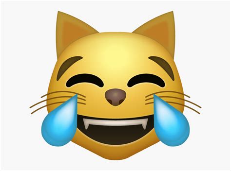 Transparent Laughter Clipart - Laughing Cat Emoji, HD Png Download ...