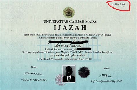 Perbedaan Nomor Ijazah Dan Nomor Seri Ijazah S1 Cara Melihat Nomor ...