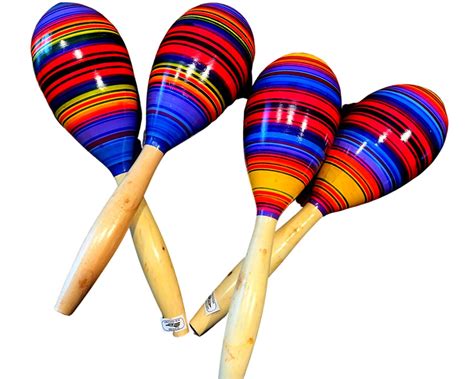 Mexican Maracas Instrument