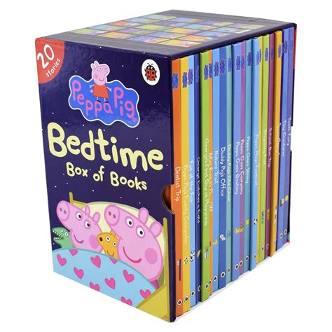 Peppa Pig Bedtime Stories 20 Books Box Set — Books2Door