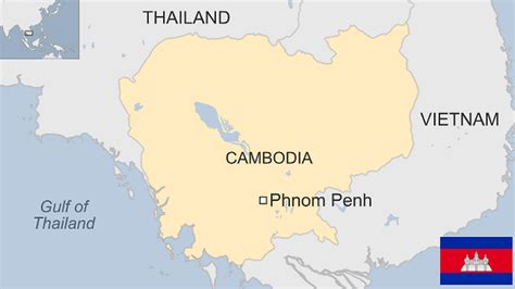 Map Of Cambodia Farming