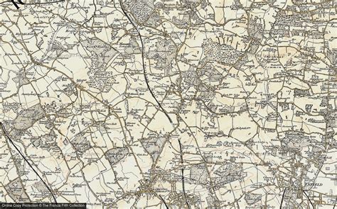 Historic Ordnance Survey Map of Potters Bar, 1897-1898