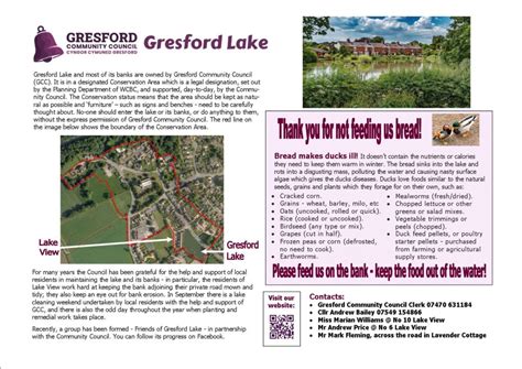 Gresford Village Lake | Gresford Community Council