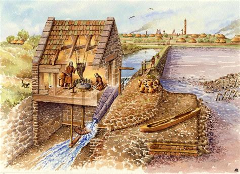 "The world’s earliest tidal mill dates back to Roman London, on the ...