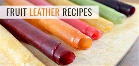 Make Fruit Leather at Home - Our Recipes for 2020