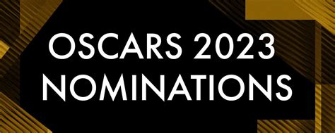 Oscar Nominations 2023 List: Nominees by Category - Oscars 2023 News ...