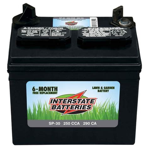 Interstate Battery 250 CCA Tractor Mower Battery-SP-30 - The Home Depot