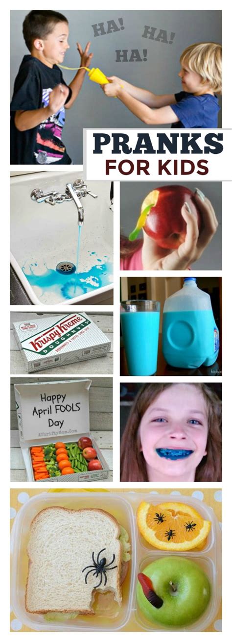 April Fools Pranks for Kids