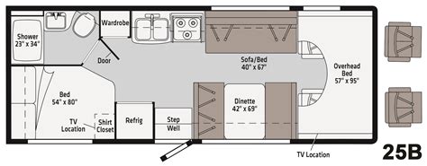 Adventurer Class C Motorhome Floor Plans – Two Birds Home