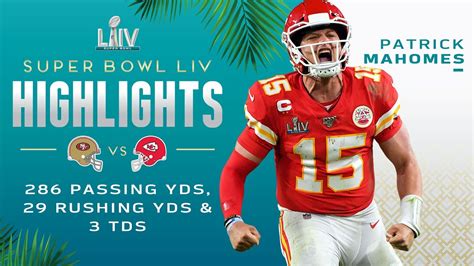 Patrick Mahomes Leads the Comeback Victory! | Super Bowl LIV Highlights ...