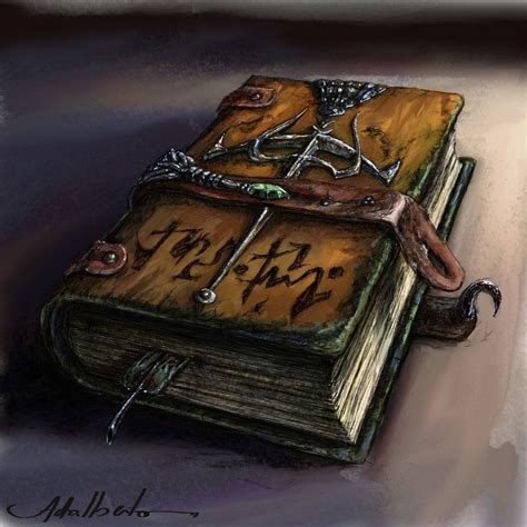 Mystic book by Adalbertofsouza on deviantART | Medieval books, Fantasy ...