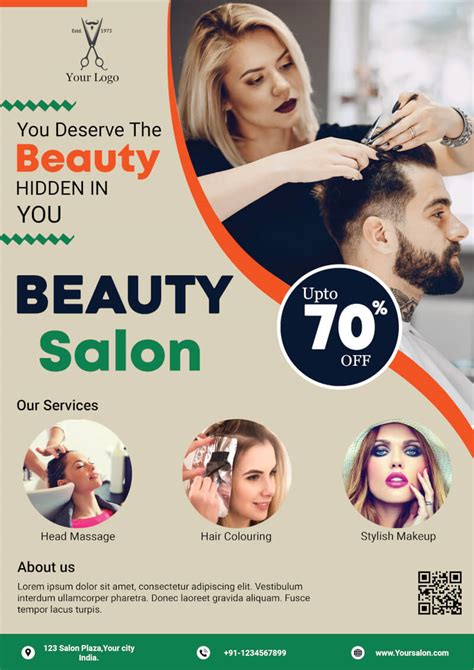 Salon Flyers Template Free - Detrester.com