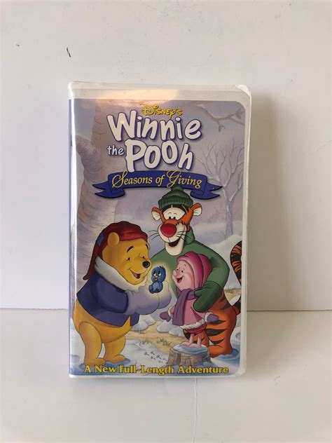 Winnie The Pooh Seasons Of Giving Walt Disney Pal Vhs Video Tape ...