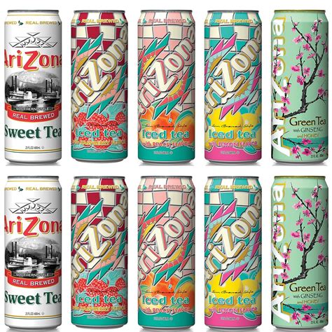 AriZona Tea Variety Pack - 5 Flavors, Natural Malaysia | Ubuy