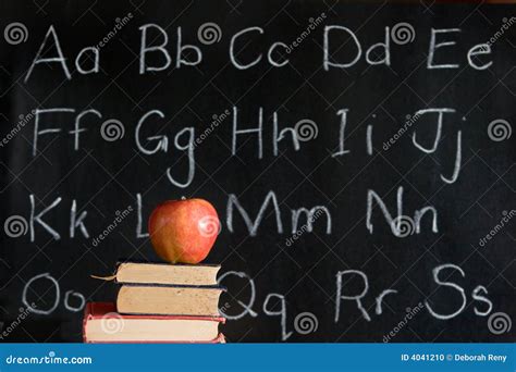 Apple, Books, Alphabet: Education Stock Photo - Image of knowledge ...