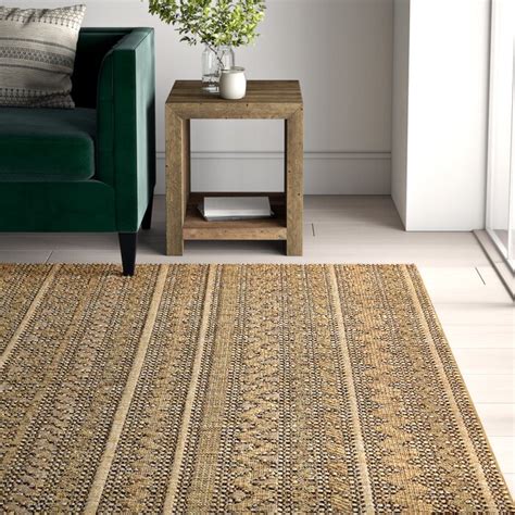 Mistana™ Krystal Light Brown Indoor/Outdoor Rug & Reviews | Wayfair