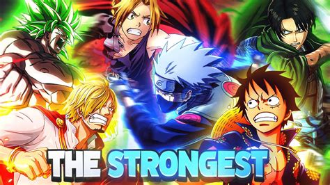 Top 10 Strongest Anime Characters - ZOHAL