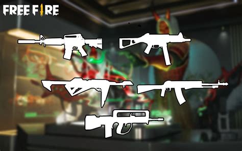 Top 5 Garena Free Fire gun skins before OB32 version