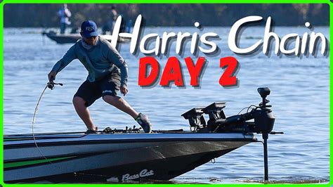 Bassmaster Open: Harris Chain of Lakes (Day 2) Big Bag, Big Move! - YouTube