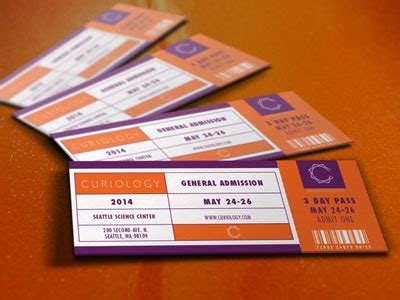 Science Festival Tickets by Sarah Terry on Dribbble