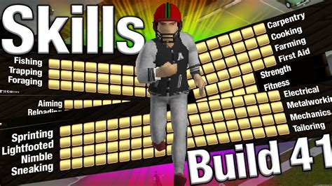 Project Zomboid | All SKILLS Explained | Build 41 Guide 2021 - YouTube