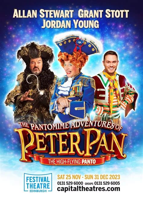 Edinburgh Festival Theatre reveal panto for 2023 with Grant Stott and ...