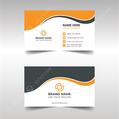 Modern Carte De Visite Design Modèle de téléchargement gratuit sur Pngtree