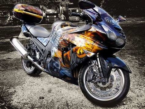 ZZR 1400-Custom Paint(2012) | Flickr - Photo Sharing!