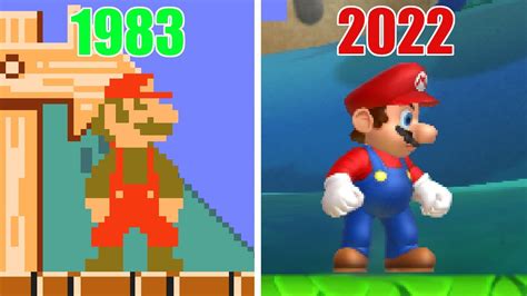 Super Mario Mario vs Mario Battle - Old vs New (1983 - 2022) - YouTube