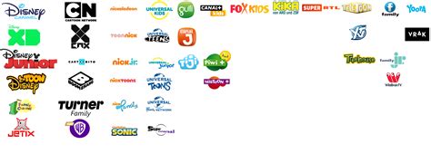 All The Logos of Kids Networks Around the world by melvin764g on DeviantArt