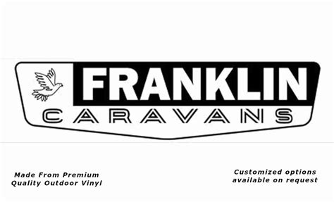 Franklin Caravans v2 Caravan Replacement Decals & Stickers – Katowse ...