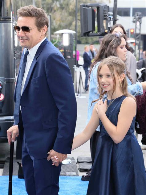 Jeremy Renner's Daughter Ava: Everything He's Said About Being a Dad