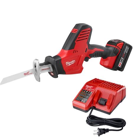 Milwaukee 2625-21 M18 Lithium-Ion Cordless Hackzall Reciprocating Saw ...