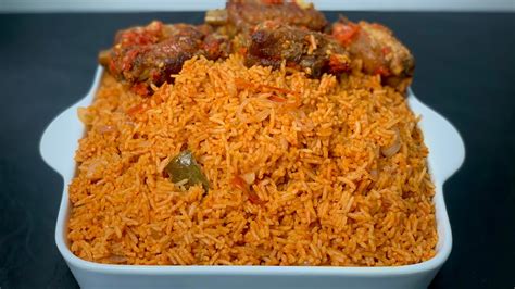 NIGERIAN PARTY JOLLOF RICE Recipe - YouTube