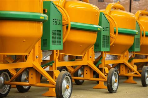 Manufacturer of cement mixers, mortar machines and construction ...